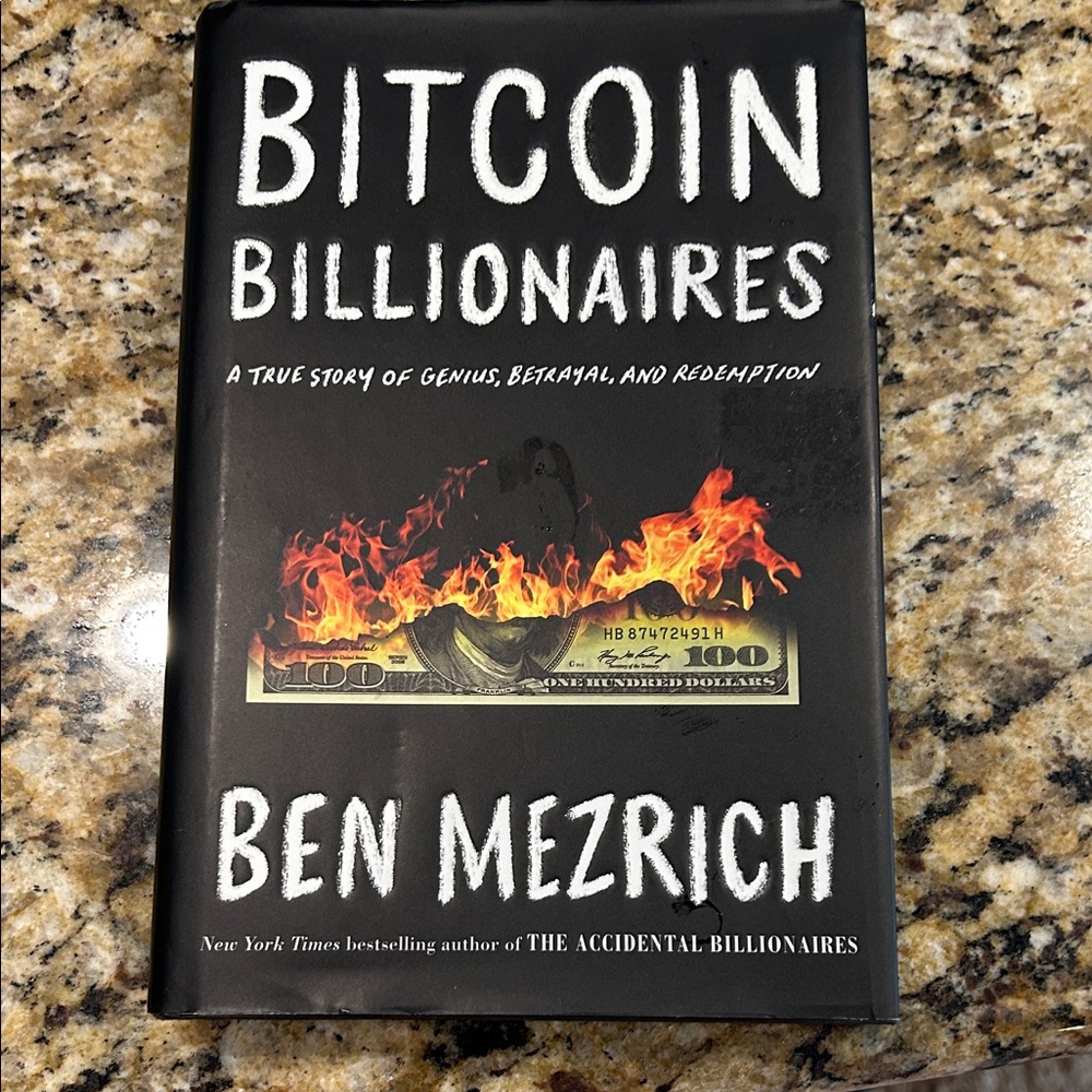Bitcoin Billionaires Book by Ben Mezrich